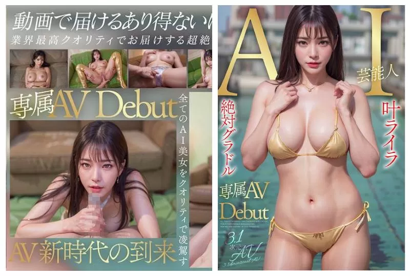 [Mosaic-Removed] AIAV-003 [3.1 Dimension] AI Absolute Gravure Newcomer Laila Kano Limited Exclusive Newcomer Debut